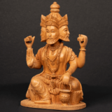 WOODEN BRAHMA FAIN CARVING - Image 4