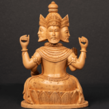 WOODEN BRAHMA FAIN CARVING - Image 5