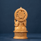 WOODEN ROUND JALI GANESH - Image 5