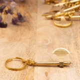 BRASS AXE KEYCHAIN - Image 3