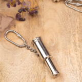 BRASS TELESCOPE KEYCHAIN - Image 2