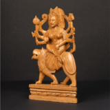 WOODEN CARVING DURGA - Image 4