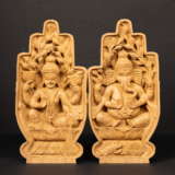 WOODEN FAIN CARVING NAMASTE - Image 6