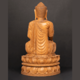 WOODEN KAMAL BUDHA - Image 5