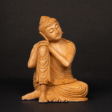 WOODEN Meditation Buddha - Image 4