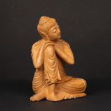 WOODEN Meditation Buddha - Image 3