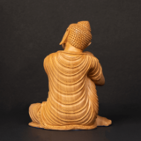 WOODEN Meditation Buddha - Image 5