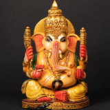 WOODEN PAINTING TOOK GANESH - Image 2