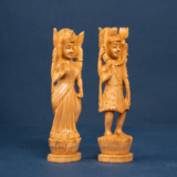 WOODEN SHIVA AND PARVATI - Image 3