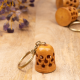 WOODEN FINE BELL KEYCHAIN - Image 3