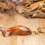 WOODEN FISH PAINTING KEYCHAIN - Image 3