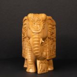 WOODEN CARVING ELEPHANT - Image 2