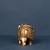 WOODEN CARVING GOLDEN POLISH ELEPHANT - Image 6