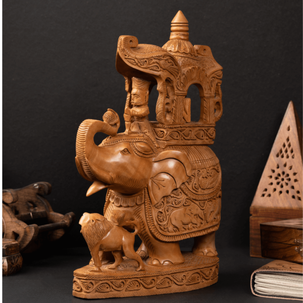 https://suryaarthandicrafts.com/wp-content/uploads/2024/12/WOODEN-FAIN-CARVING-AMBAWADI-ELEPHANT-1-600x600.png