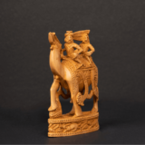 WOODEN FAIN CARVING DHOLAMARU - Image 4