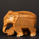 WOODEN FAIN INLY JALI ELEPHANT - Image 4