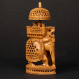 WOODEN FAIN JALI CARVING AMBAWADI - Image 3