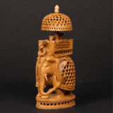WOODEN FAIN JALI CARVING AMBAWADI - Image 4