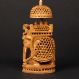 WOODEN FAIN JALI CARVING AMBAWADI - Image 5