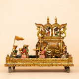 WOODEN FAIN PAINTING BARAAT - Image 2