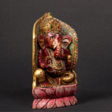 WOODEN FAIN PAINTING GANESH - Image 3