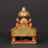 WOODEN FAIN PAINTING SINGHASAN GANESH - Image 5