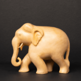 WOODEN PLAIN FAIN ELEPHANT - Image 5