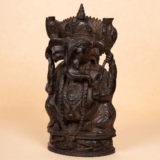 ROSE WOOD CARVING GANESH - Image 4