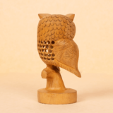 WOODEN CARVING TREE OWL - Image 5