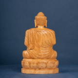 WOODEN FAIN CARVING BUDHA - Image 5